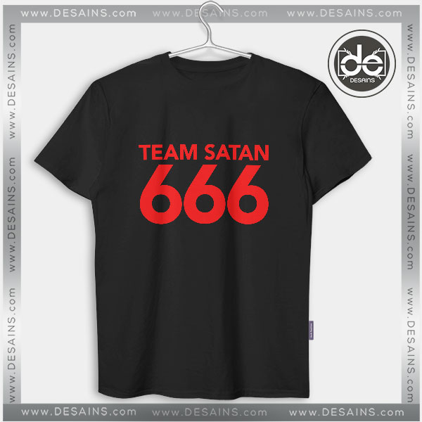 Buy Tshirt Team Satan 666 Tshirt mens Tshirt womens Tees Size S-3XL