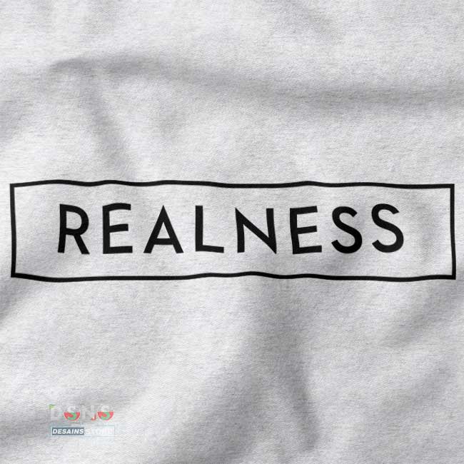 Buy closeup T-shirt - Realness Quote