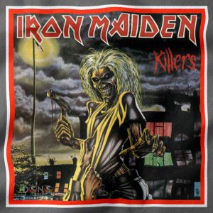 Buy closeup Tshirt - Cover Iron Maiden Killers Album