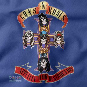 Buy closeup Tshirt - Guns and Roses Grunge