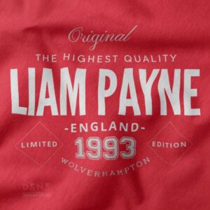 Buy closeup Tshirt - Liam Payne Wolverhampton Birthday