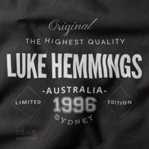 Buy closeup Tshirt - Luke Hemmings 5SOS Sydney Birthday