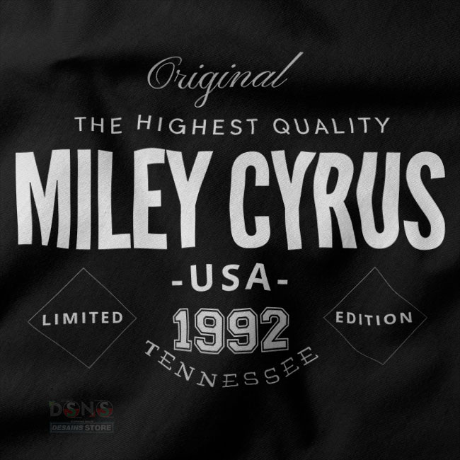 Buy closeup Tshirt - Miley Cyrus Tennessee Birthday