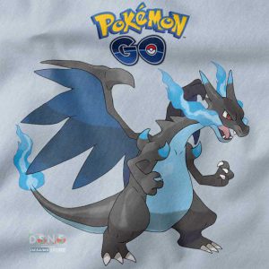 Buy closeup Tshirt - Pokemon XY Mega Charizard