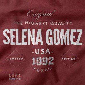 Buy closeup Tshirt - Selena Gomez Texas