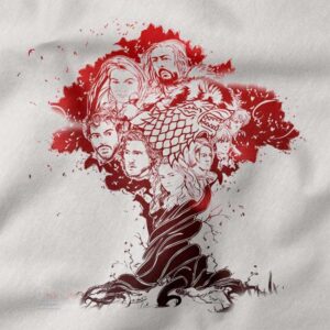 Cheap GOT sweatshirt with comic fantasy artwork