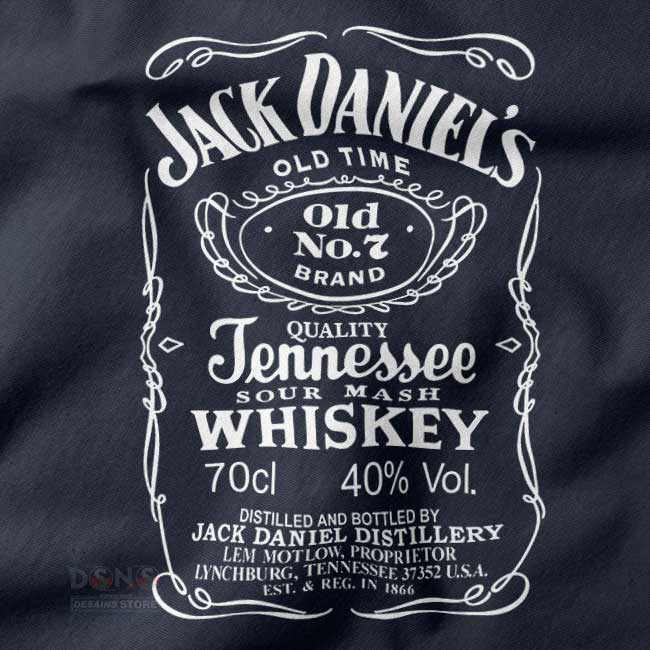 Classic Jack crewneck with Tennessee Whiskey print