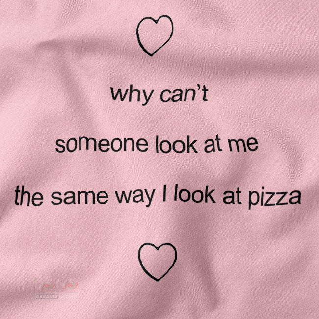 Someone Look at Me Like Pizza Funny Sweatshirt - Image 2