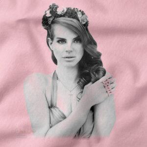 Cozy music merch sweatshirt inspired by Lana Del Rey vintage beauty