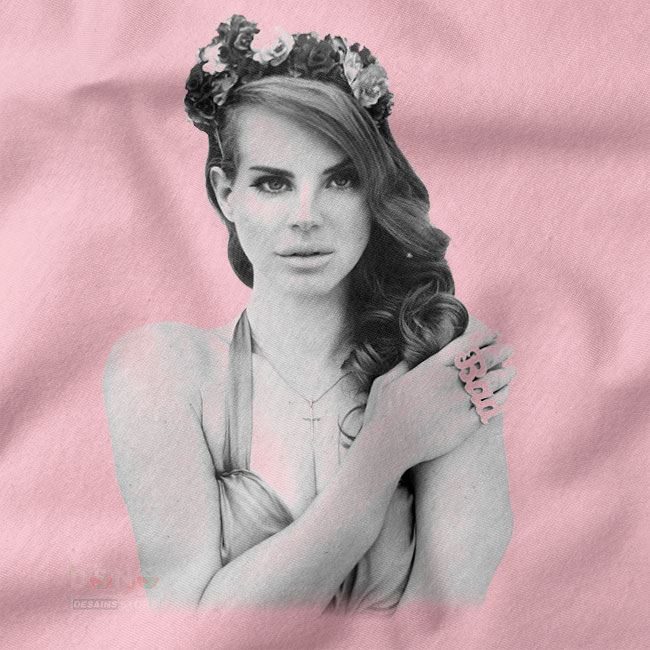 Cozy music merch sweatshirt inspired by Lana Del Rey vintage beauty