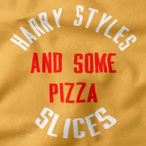 Cute Harry Styles fan sweatshirt with pizza slice design