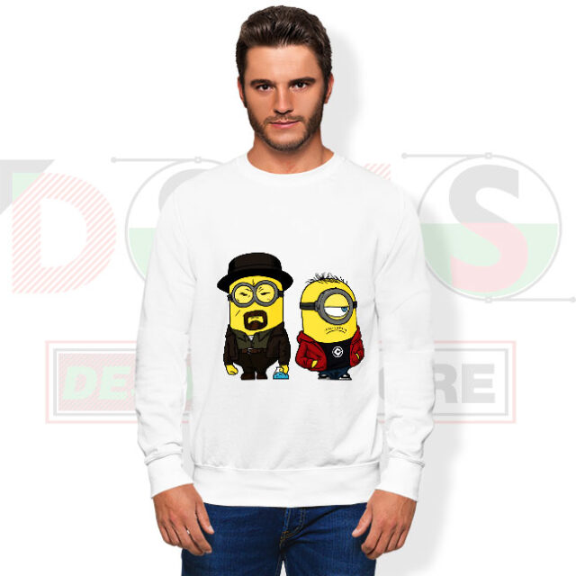 Minions x Breaking Bad Funny Parody Sweatshirt