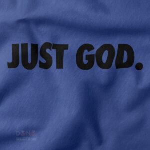 Faith-inspired typography tank with minimalist graphic