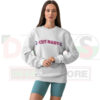 Funny Cry Baby sweatshirt with bold aesthetic lettering