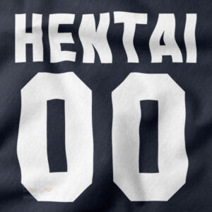 Funny Graphic Tshirt closeup - Hentai Zero