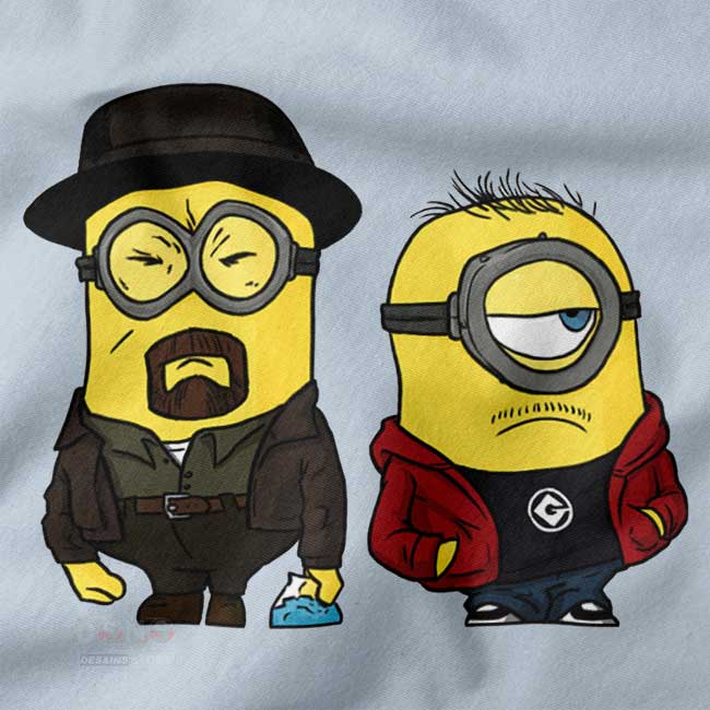 Funny Minions Breaking Bad parody sweatshirt graphic