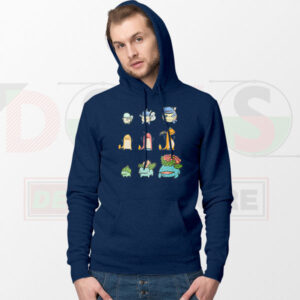 Funny Pokémon Evolution Graphic Hoodie
