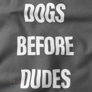 Funny dog lover sweater bold text graphic