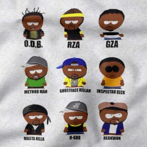 Funny hip-hop Wu-Tang graphic crewneck