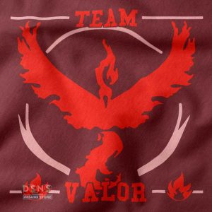 Game closeup Tshirt - Pokemon Go Team Valor