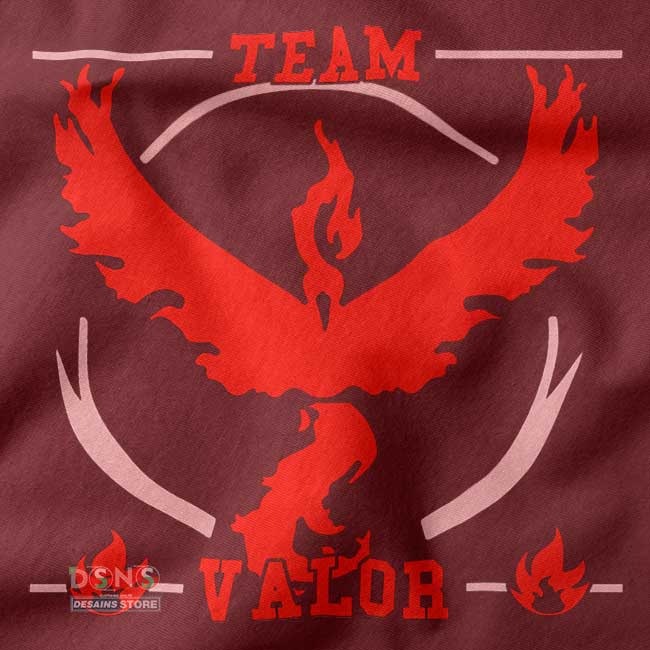 Game closeup Tshirt - Pokemon Go Team Valor