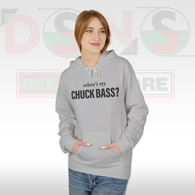 Gossip Girl sweatshirt with “Where’s My Chuck Bass” quote