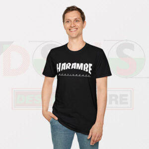 Graphic Tshirt - Thrasher Rip Harambe