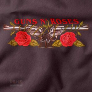 Graphic Tshirt closeup - Guns N Roses Pistols Symbol