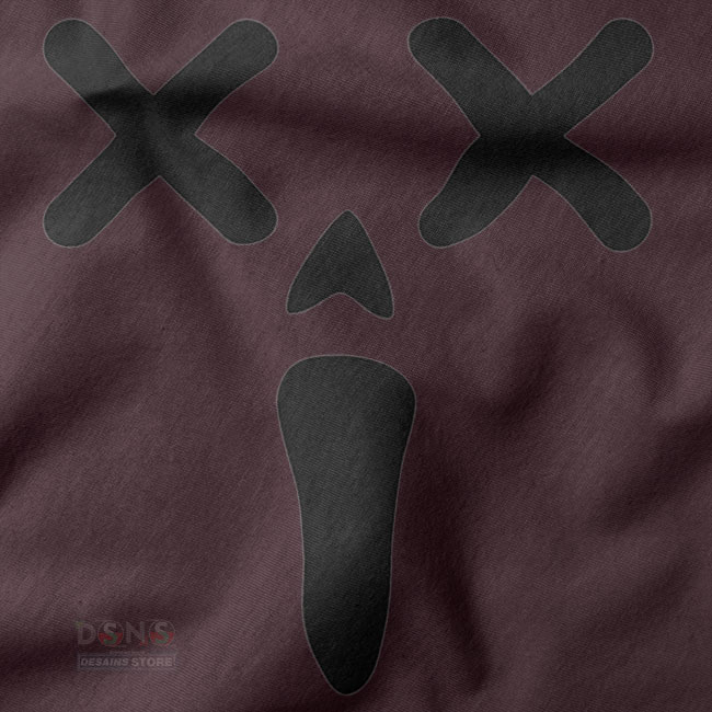 Graphic Tshirt closeup - Scream Halloween Gifts