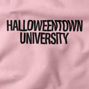 Halloweentown University sweatshirt with retro movie design