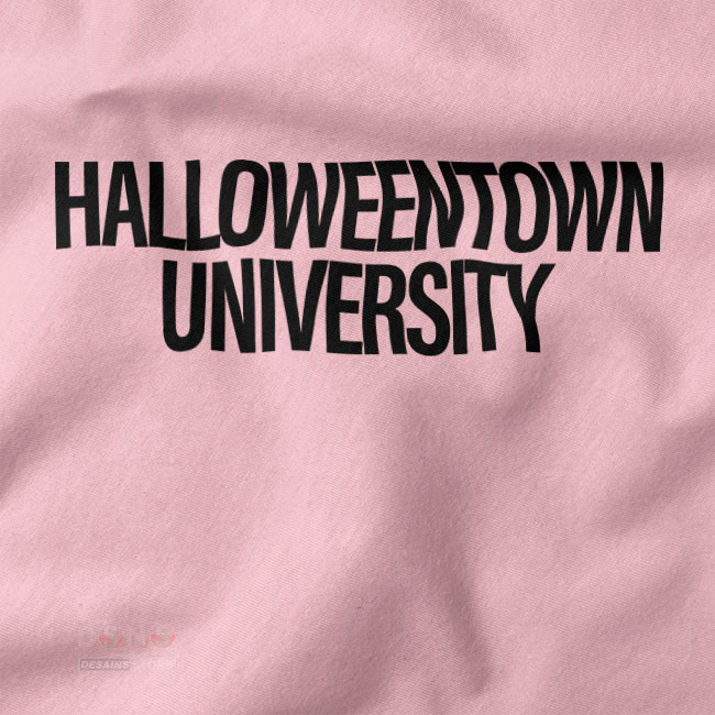 Halloweentown University sweatshirt with retro movie design