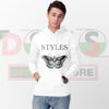 Harry Styles Butterfly Tattoo Graphic Hoodie