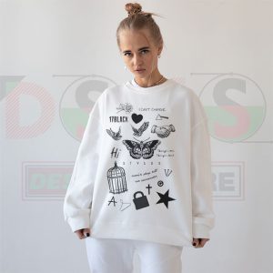Harry Styles Tattoo Art Sweatshirt