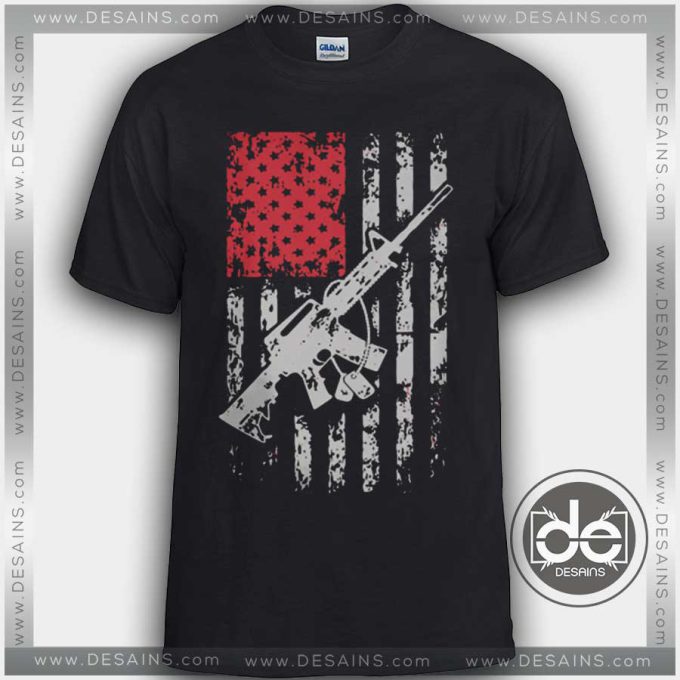 Buy Independence Day Tshirt American Fighter Flag