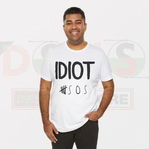 Idiot Tshirt - 5 Seconds Of Summer Band