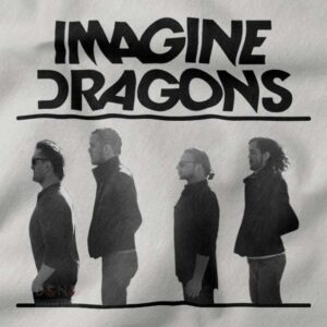 Imagine Dragons rock band hoodie with bold graphic design