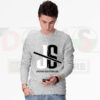 Jacob Sartorius sweatshirt with minimalist JS logo graphic