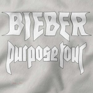 Justin Bieber Purpose crewneck pop music merch