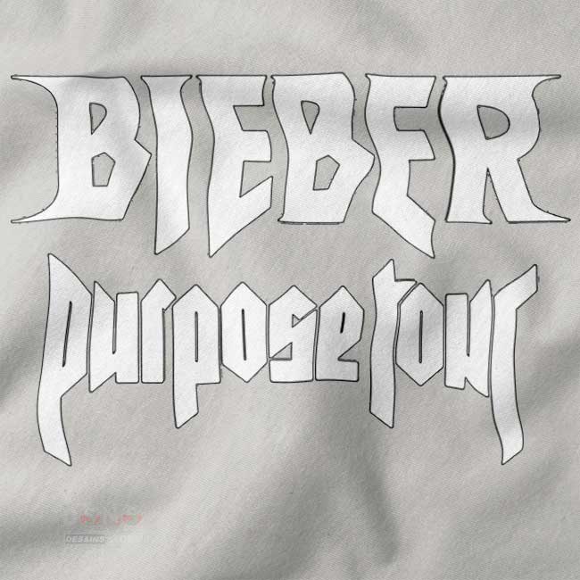 Justin Bieber Purpose crewneck pop music merch