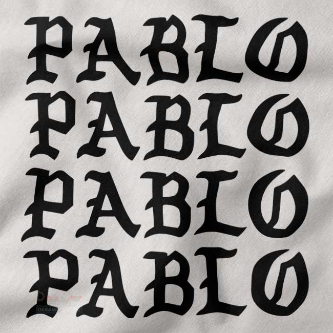 Kanye West Yeezy style Pablo tour sweatshirt streetwear