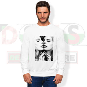 Lana Del Rey New Born Song Sweatshirt with aesthetic indie graphic