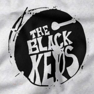 Logo Merch closeup Tshirt - The Black Keys Rock Band