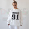 Louis Tomlinson 91 Birthday Sweatshirt Vintage Design