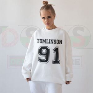 Louis Tomlinson 91 Birthday Sweatshirt Vintage Design