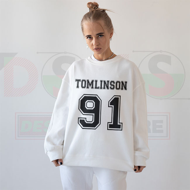 Louis Tomlinson 91 Birthday Sweatshirt Vintage Design