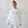 Marie Shear Feminism Quote Sweatshirt minimalistic graphic