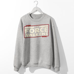 Merch Movie Sweatshirt Sport Grey Star Wars The Force Awakens Timeline