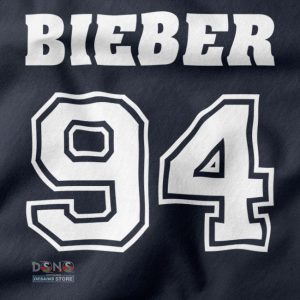 Merch closeup Tshirt - Bieber Birthday Year
