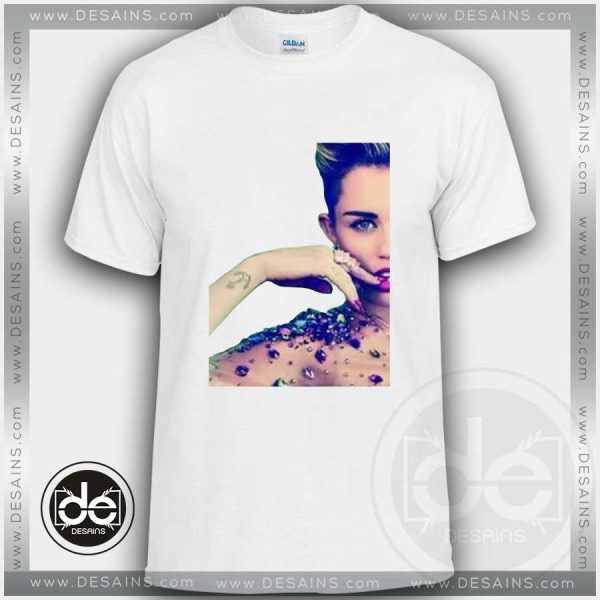 Buy Tshirt Miley Cyrus Flawless Tshirt mens Tshirt womens Tees Size S-3XL