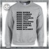 Sweatshirt More Books More Passion Sweater Womens Sweater Mens